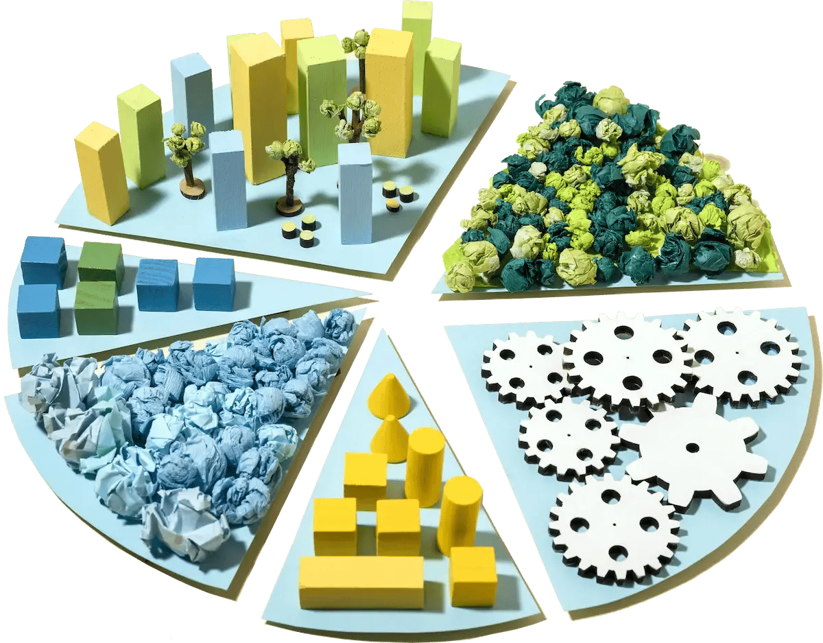 top-view-paper-chart-with-various-elements top-view-paper-chart-with-various-elements